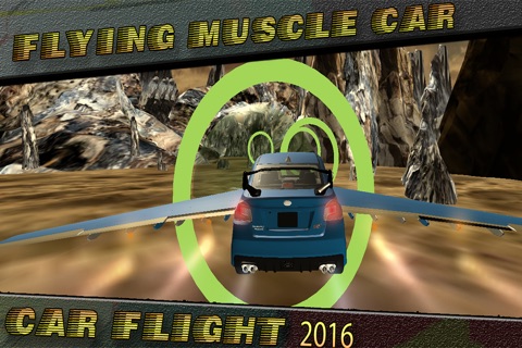 Flying Muscle Car Flight 2016 screenshot 4