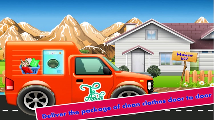 Kids Laundry Clothes Washing & Cleaning - Free Fun Home Games for Girls & kids screenshot-3