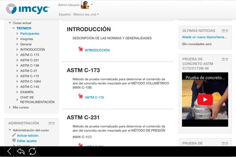 Certificaciones IMCYC screenshot 3