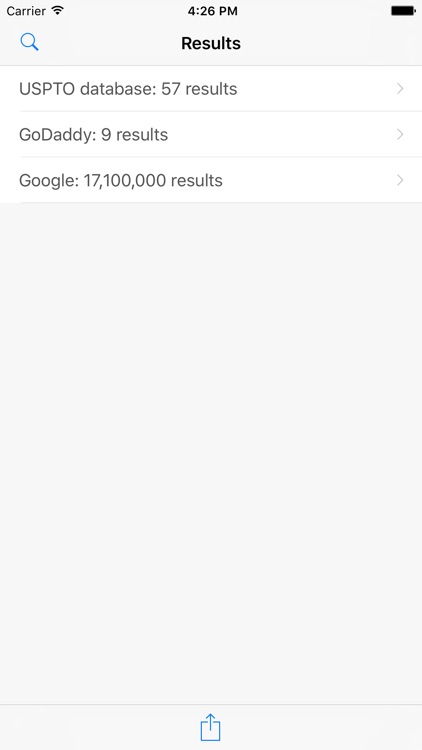 TM-rex - trademark search of USPTO database, Google, and GoDaddy