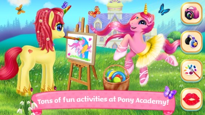 Pony Princess Academy - Dress Up, Style, Feed & Care for Ponies Game Screenshot 5