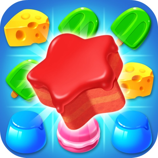 Deliciously Candy Jewels Mania - Candy Match Classic 2016 Edition Icon