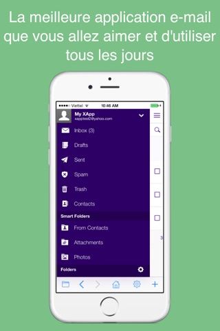 Safe web Pro for Yahoo: secure and easy Yahoo mail mobile app with passcode screenshot 3