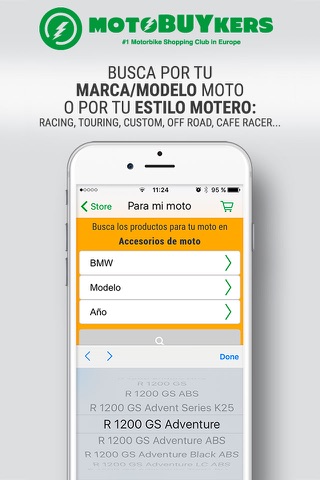 Motobuykers: Para ti y tu moto. Cascos y Equipación moto, Accesorios moto y Outlet Moto. screenshot 4
