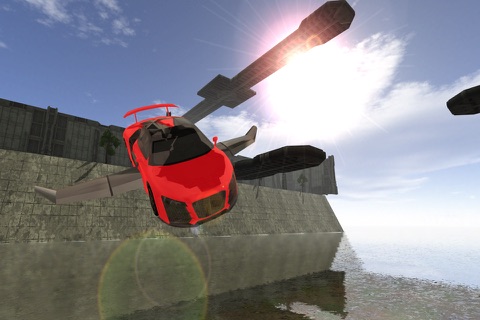 3D Flying Car Parking Simulator: eXtreme Racing, Driving and Flight Game PRO screenshot 4