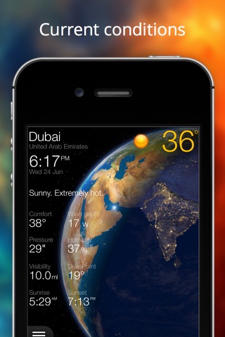 Weather Now - iPhone Forecast screenshot 2