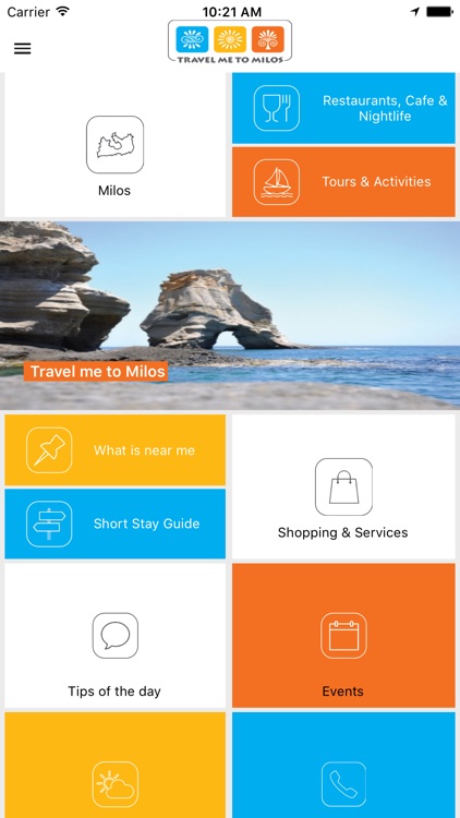 Milos Guide App