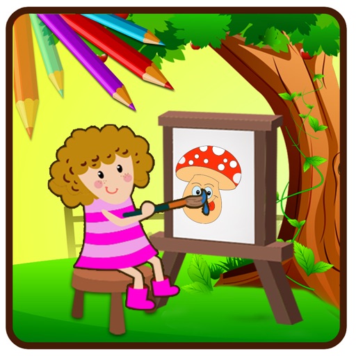 coloring book(Animals) : Coloring Pages & Fun Educational Learning Games For Kids Free! icon
