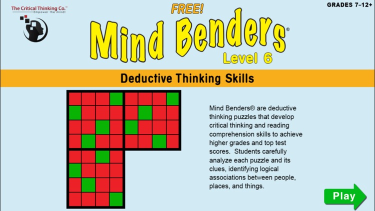 Mind Benders® Level 6 (Free)