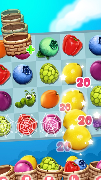 Hungry Fruit Bear Harvest Blast Matching Puzzler Games Free