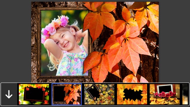 Autumn Photo Frames - Creative Frames fo