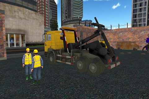 Tow Truck Car Forklift Simulator screenshot 2
