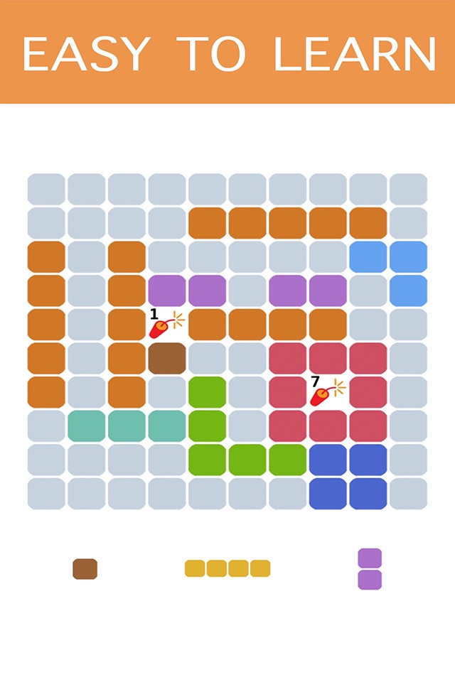 logic grid color block puzzle extreme - brain training for 10-10 screenshot 4