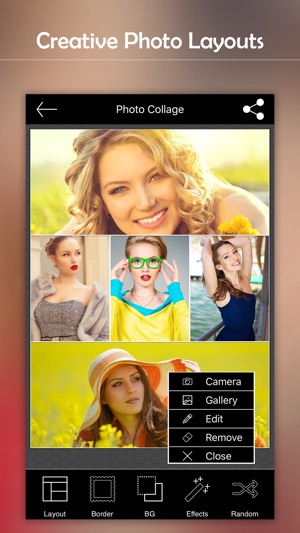 Photo Collage Maker and Editor with Cool Filters!(圖4)-速報App