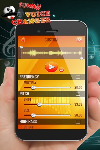 Funny Voice Changer & Recorder – Make Hilarious Audio Recordings With Cool Sound Effects screenshot 4