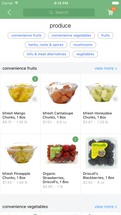 Screenshot #3 pour bfresh delivery