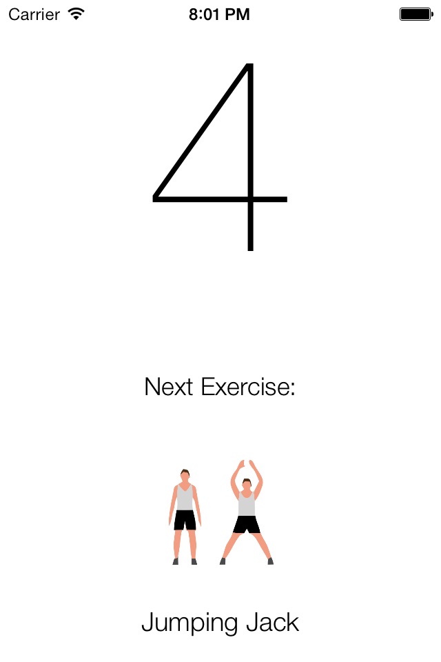 Seven Minute Workout Exercise screenshot 2