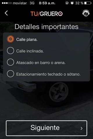 TU/GRUERO - App para clientes screenshot 3