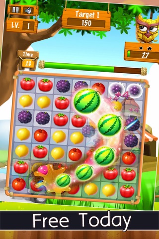 Fruit Heroes Splash Line - Fruit Swipe and Swap Edition screenshot 2