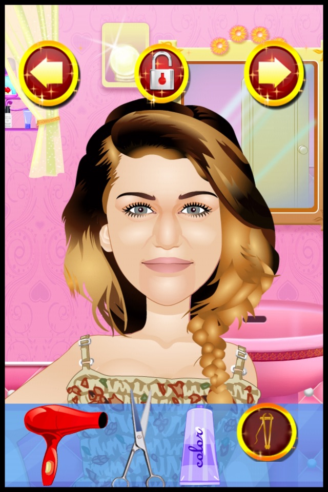 Celebrity Spa Salon & Makeover Doctor - fun little make-up games for kids (boys & girls) screenshot 2