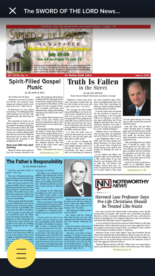 THE SWORD OF THE LORD