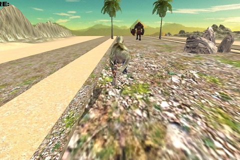 Dinosaur Run 3D - A Jurassic Dino Race Adventure Free Games screenshot 4