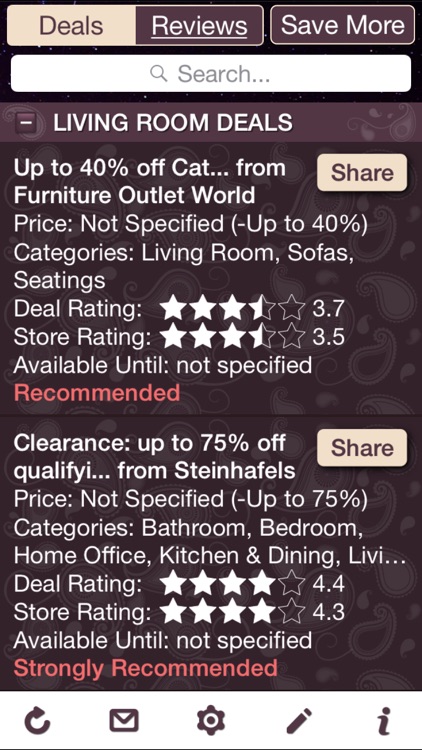 Furniture Deals & Furniture Store Reviews