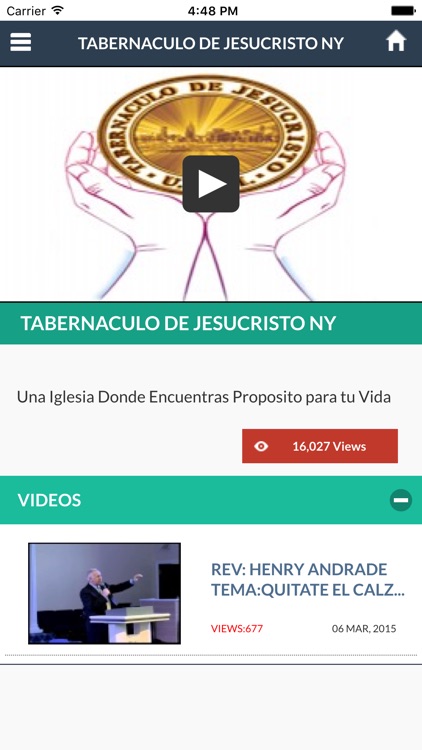 Tabernáculo de Jesucristo NY