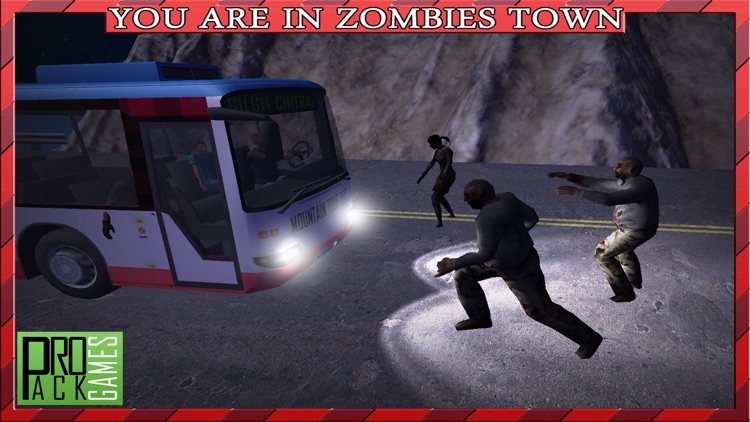 Driving Passengers Bus at Zombie Town Cockpit View – Creepy Highway Apocalypse City