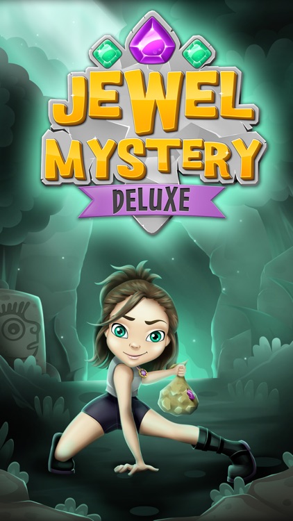 Jewel Mystery Deluxe Match 3: Find the Lost Diamond in the Crazy Color.s Adventure Mania