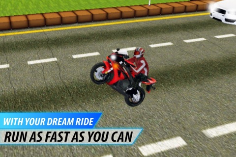 Bike Rider Highway Stunt Racing Attack screenshot 3