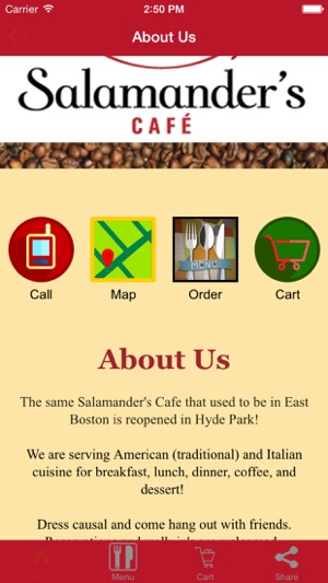 Salamander's Cafe Boston(圖4)-速報App