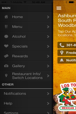 Los Toltecos Restaurants screenshot 2