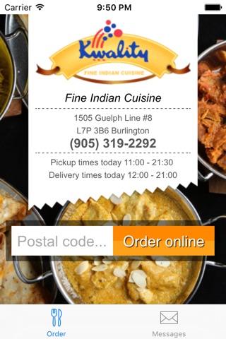 Kwality Fine Indian Cuisine screenshot 2