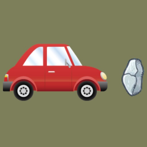 Clear The Road - remove rocks on the road Icon