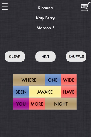Song Board - The Musical Word Game screenshot 2