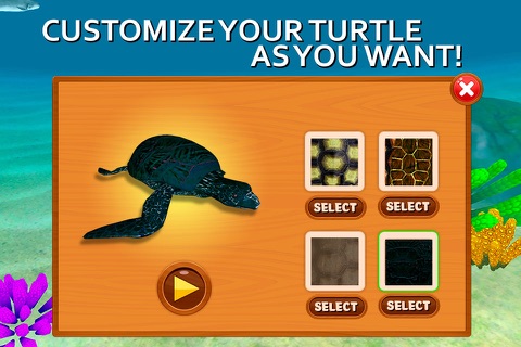 Ocean Turtle Survival Simulator 3D screenshot 4