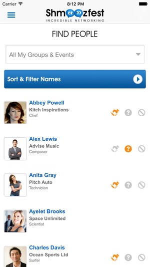 Shmoozfest - Incredible Networking(圖5)-速報App
