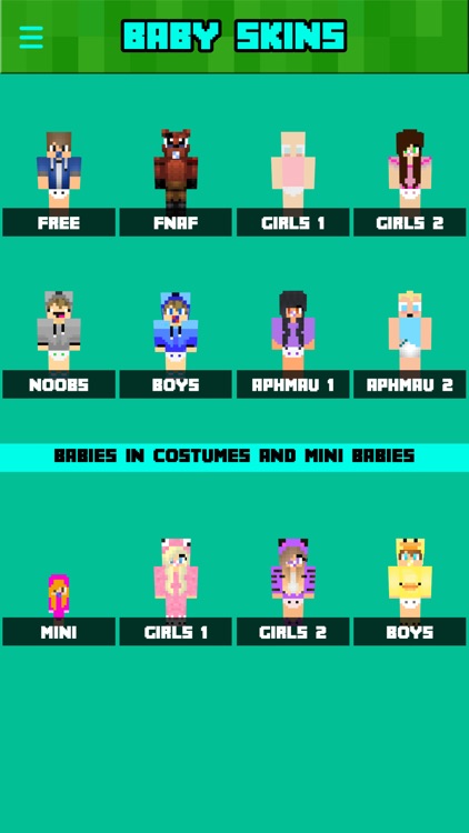 Baby Daycare Skins with Aphmau Diaries & FNAF for Minecraft Pocket Edition (PE)