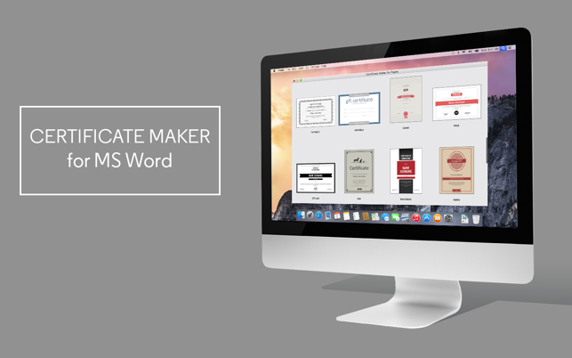 Certificate Maker for MS Word(圖1)-速報App