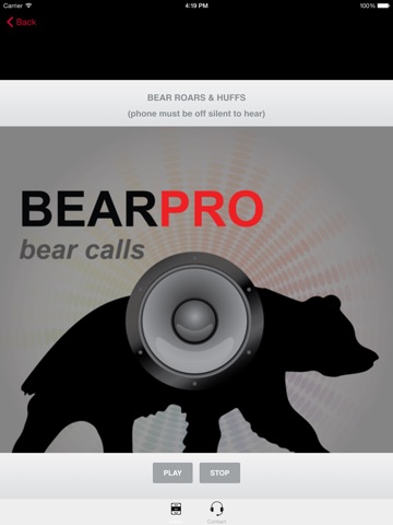 REAL Bear Calls & Bear Sounds for Big Game Hunting -- BLUETOOTH COMPATIBLE screenshot 2