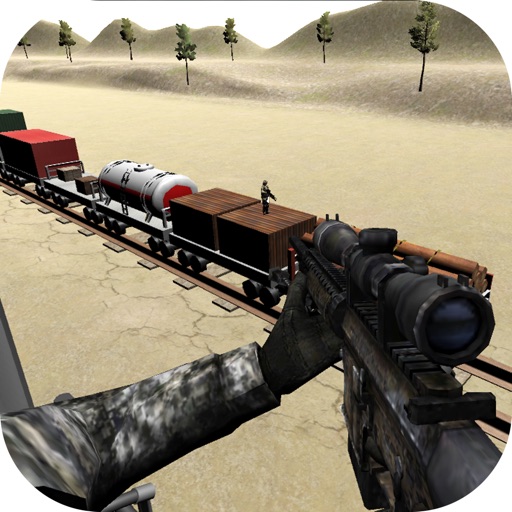 Train Escape Sniper Shooter 3D 2016 Icon