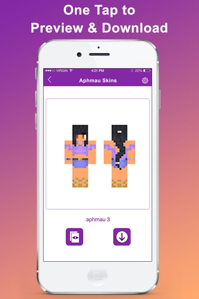 Aphmau Skins Free for Minecraft screenshot 2