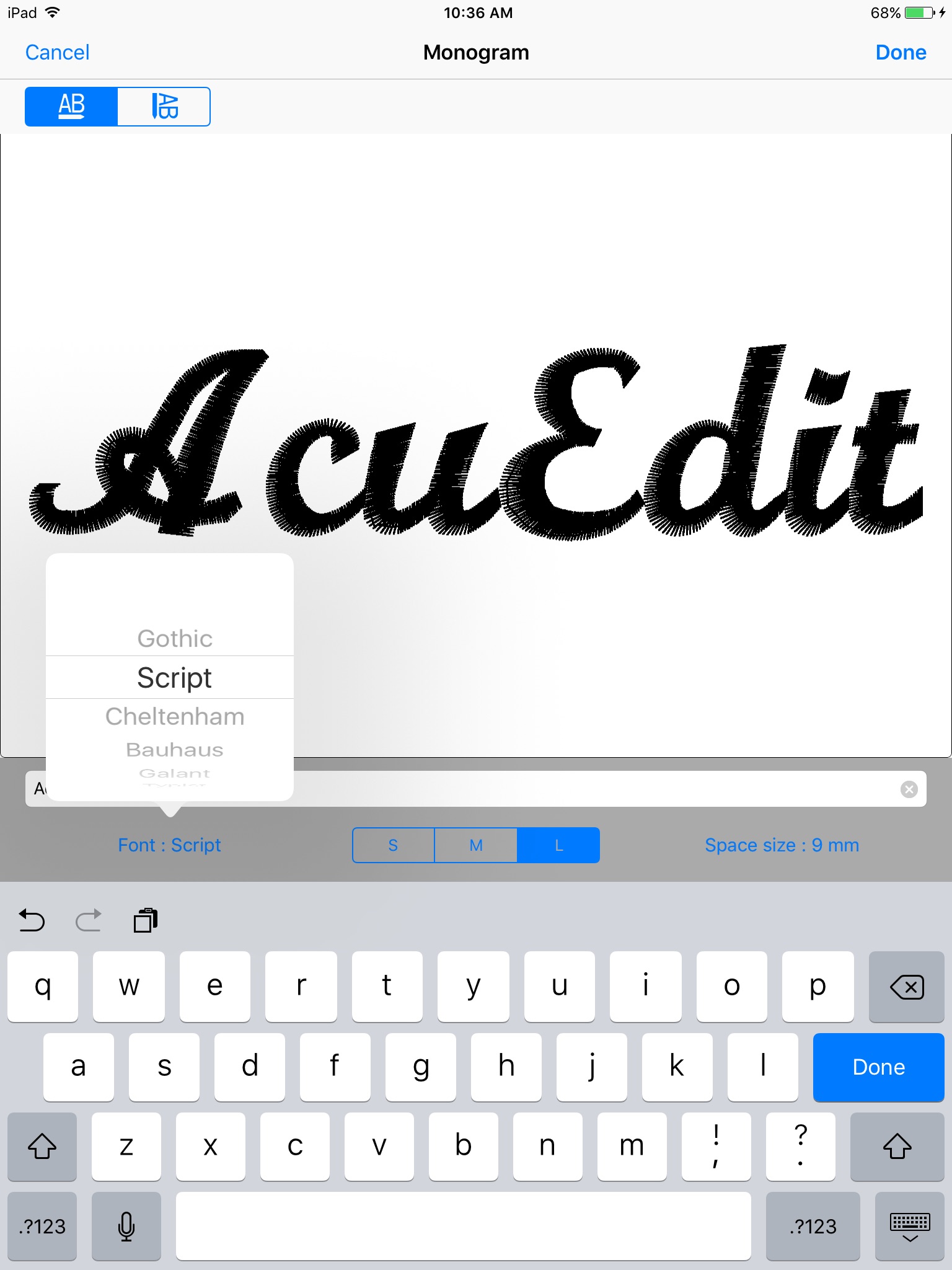 AcuEdit screenshot 4