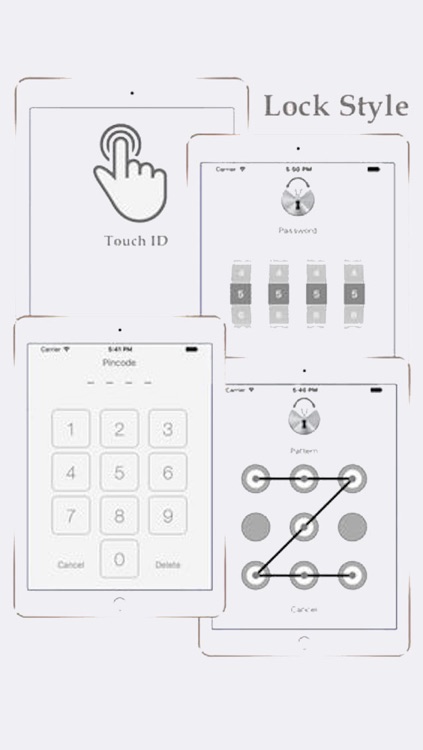 Security Lock System for Social - Safe with password locks