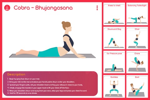 Meditation Yoga Studio - Quick Home Yoga Workouts, Poses and Exercise Fitness Routines screenshot 4