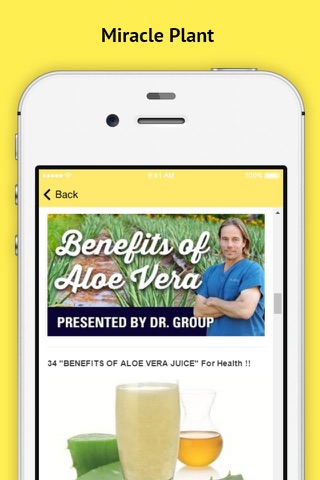 Aloe Vera - A Miracle Plant screenshot 2