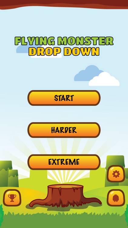 Flying Monster: Drop Down