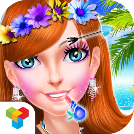 Pretty Princess's Beach Diary - Angel Magic Tour/Mommy Makeup iOS App
