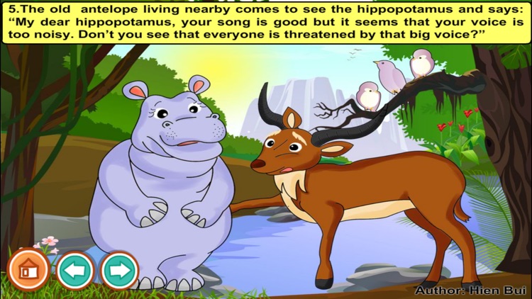 A good hippopotamus (story and games for kids) screenshot-4